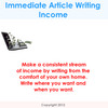Thumbnail Immediate Article Writing Income Thumbnail Immediate Article Writing Income